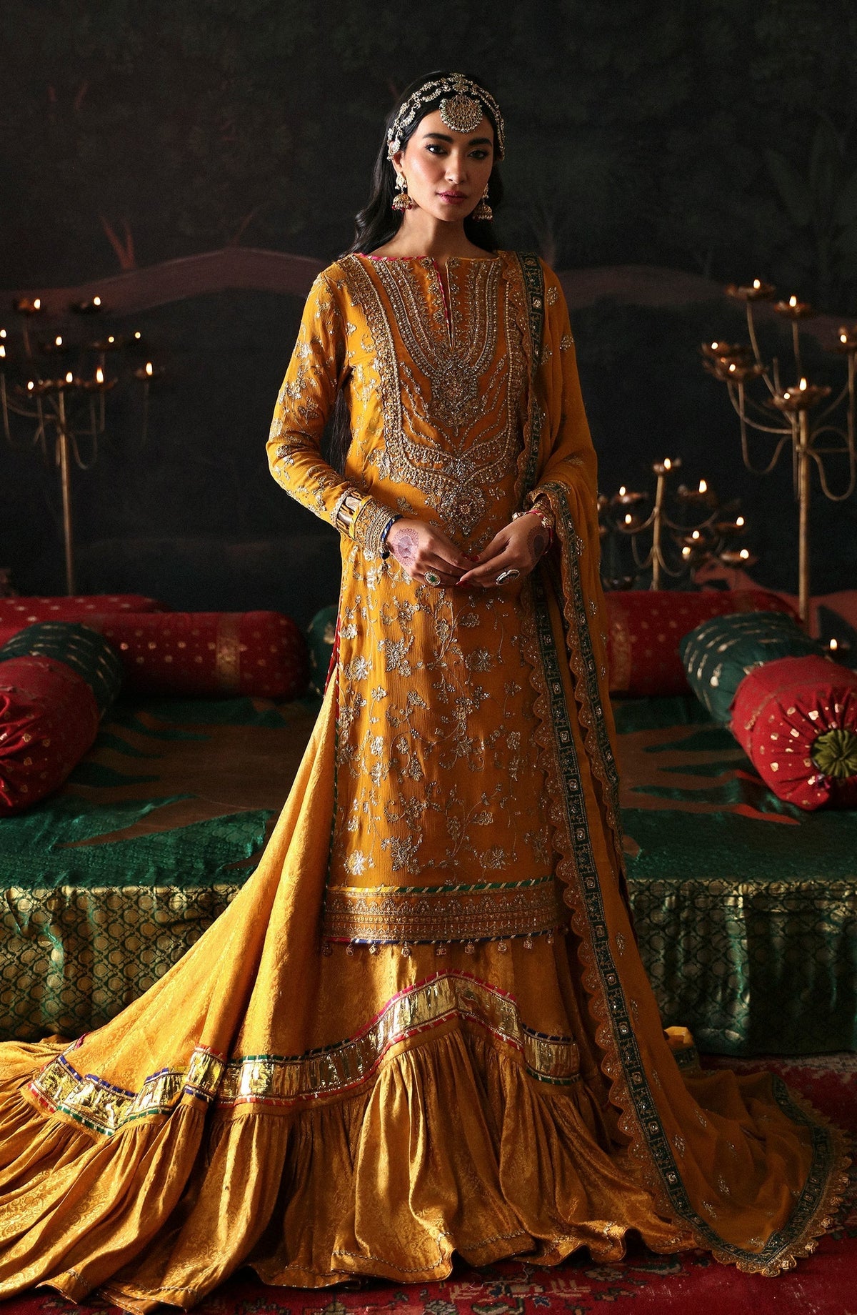 Emaan Adeel | Devdas Formals | ROSHAN JAHAN -  Emaan Adeel Formal - Original Designer Dress - House of Maryam