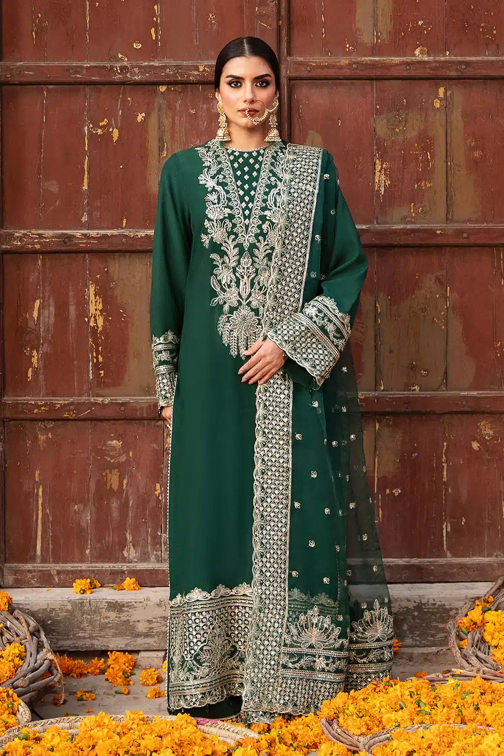 Saad Shaikh | Singhar Festive 23 | Inaya -  Saad Shaikh Formal -  House of Maryam