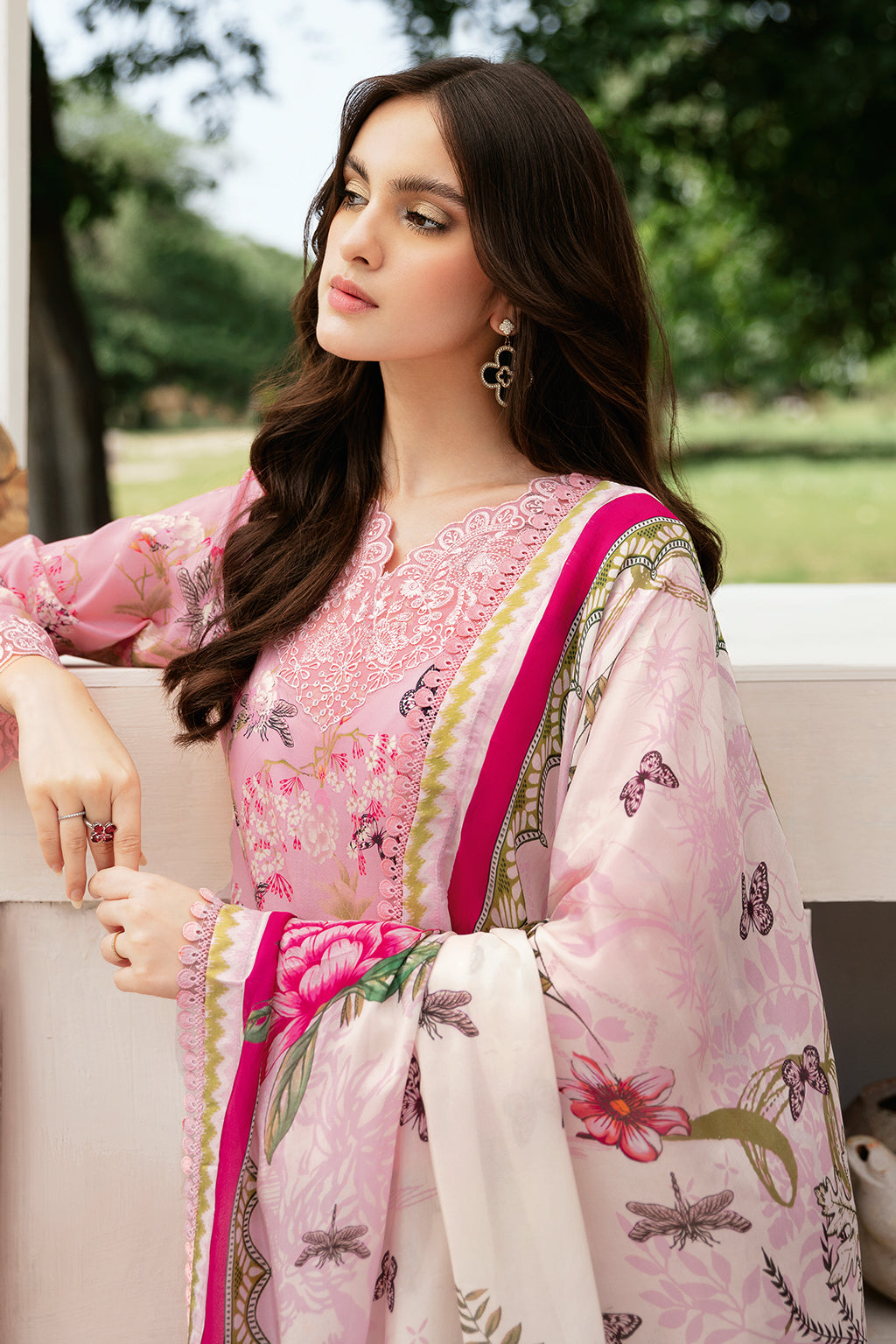 Ramsha | Rangrez Lawn Collection | N-502