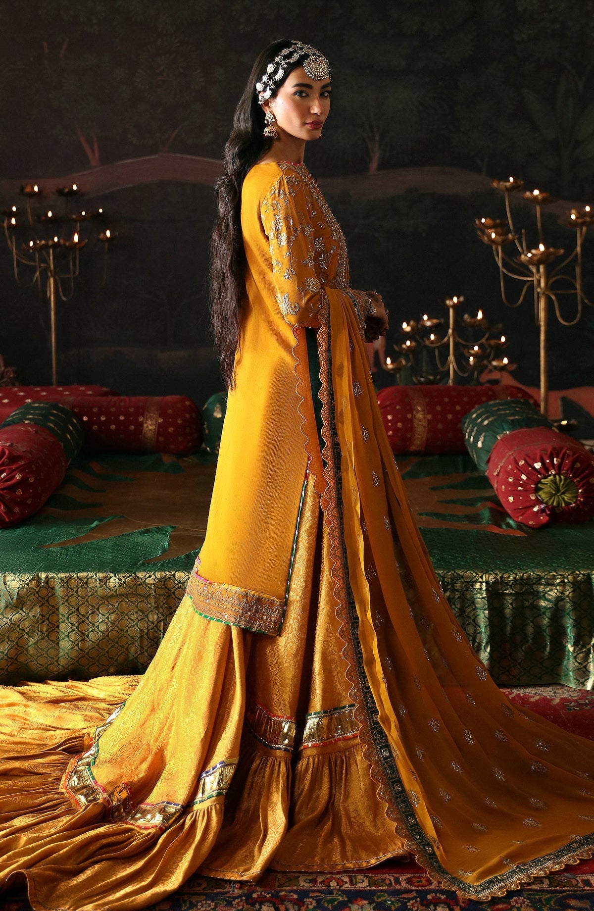 Emaan Adeel | Devdas Formals | ROSHAN JAHAN -  Emaan Adeel Formal - Original Designer Dress - House of Maryam