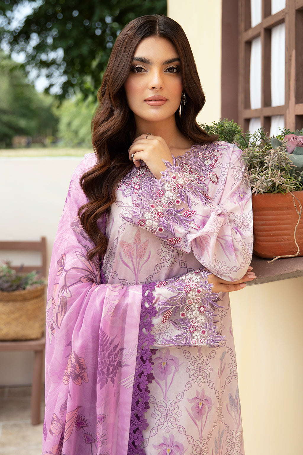 Ramsha | Rangrez Lawn Collection | N-504