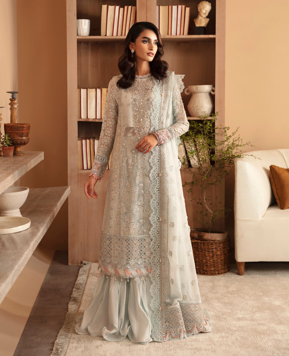 Xenia Formals | Raahi Luxury Formals | SYLVAN by Designer Xenia Formals - House of Maryam - Pakistani Designer Ethnic Wear in {{ shop.shopifyCountryName }}