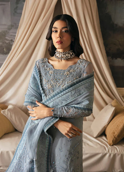 Gulaal | Embroidered Chiffon 23 | Zuria -  Gulaal Formal - Original Designer Dress - House of Maryam