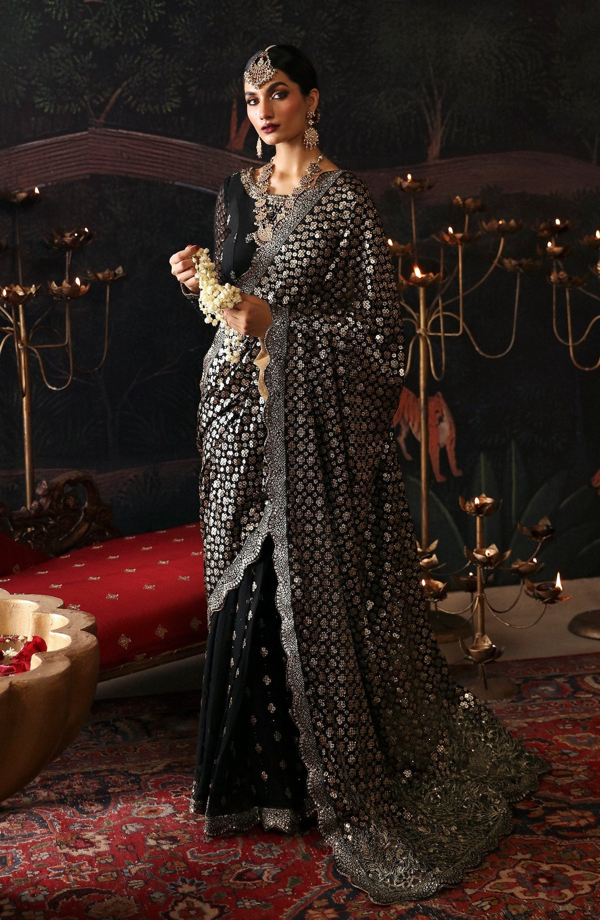 Emaan Adeel | Devdas Formals | ZEBA -  Emaan Adeel Formal - Original Designer Dress - House of Maryam