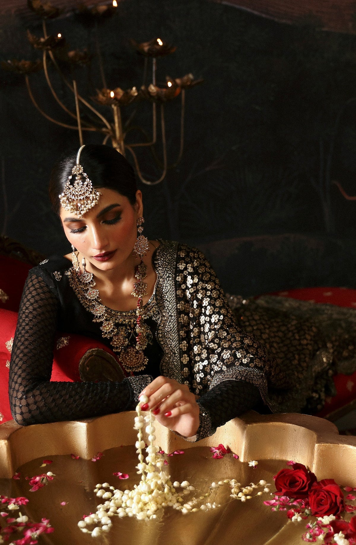 Emaan Adeel | Devdas Formals | ZEBA -  Emaan Adeel Formal - Original Designer Dress - House of Maryam