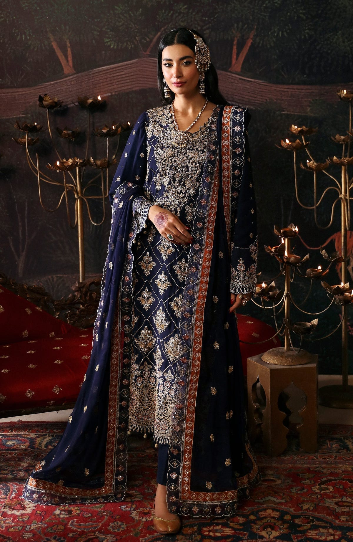 Emaan Adeel | Devdas Formals | NAZGUL -  Emaan Adeel Formal - Original Designer Dress - House of Maryam