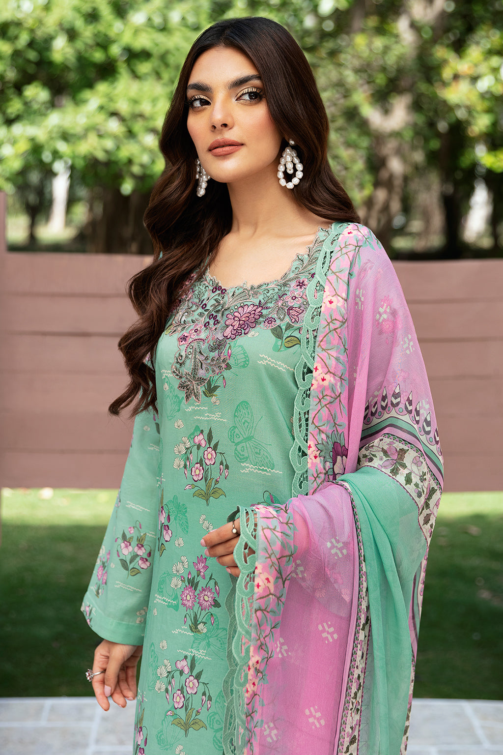 Ramsha | Rangrez Lawn Collection | N-510 -  Ramsha Luxury - Original Designer Dress - House of Maryam
