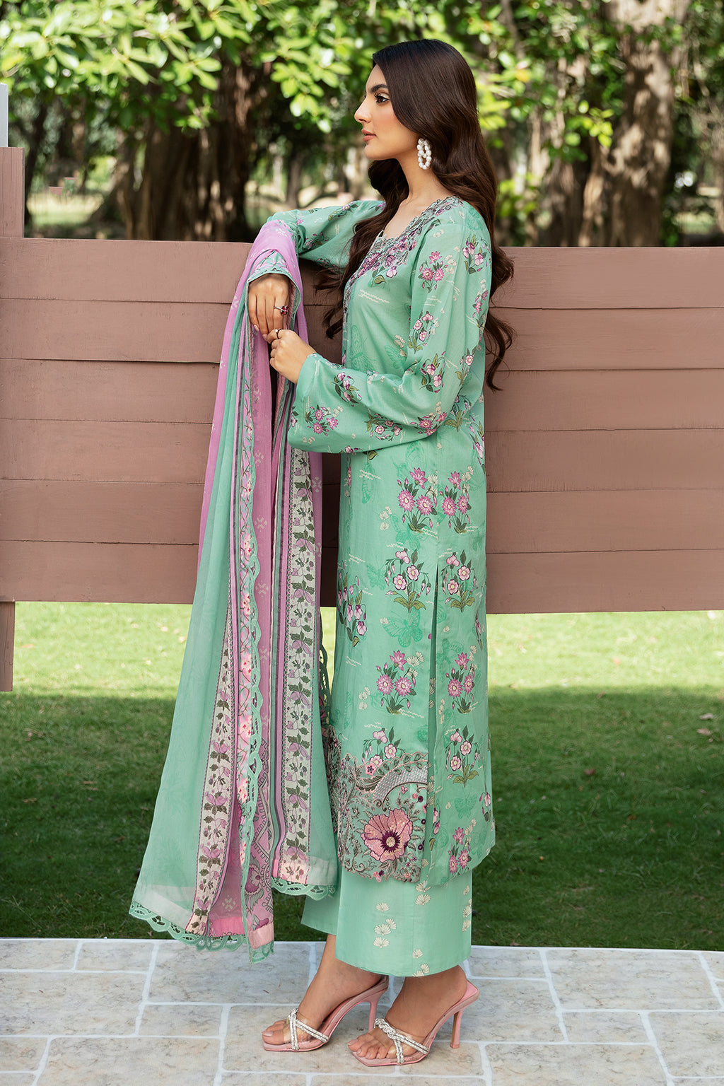 Ramsha | Rangrez Lawn Collection | N-510