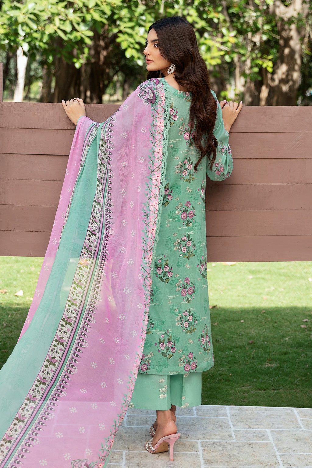 Ramsha | Rangrez Lawn Collection | N-510 -  Ramsha Luxury - Original Designer Dress - House of Maryam