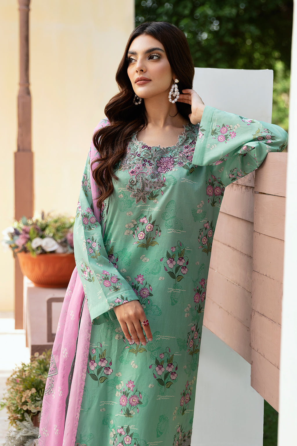 Ramsha | Rangrez Lawn Collection | N-510 -  Ramsha Luxury - Original Designer Dress - House of Maryam