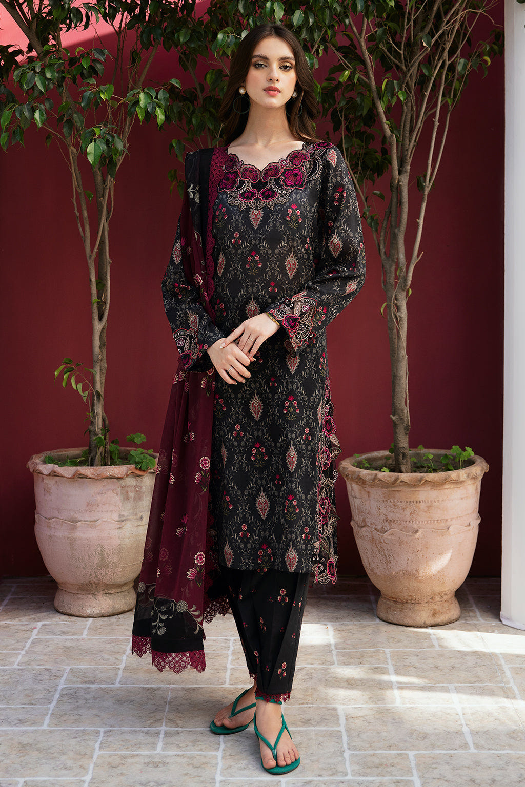 Ramsha | Rangrez Lawn Collection | N-503 -  Ramsha Luxury - Original Designer Dress - House of Maryam