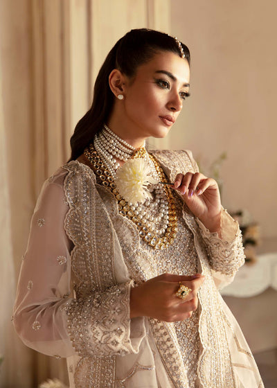 Akbar Aslam Azucena organza formal shirt and sharara, photo 4