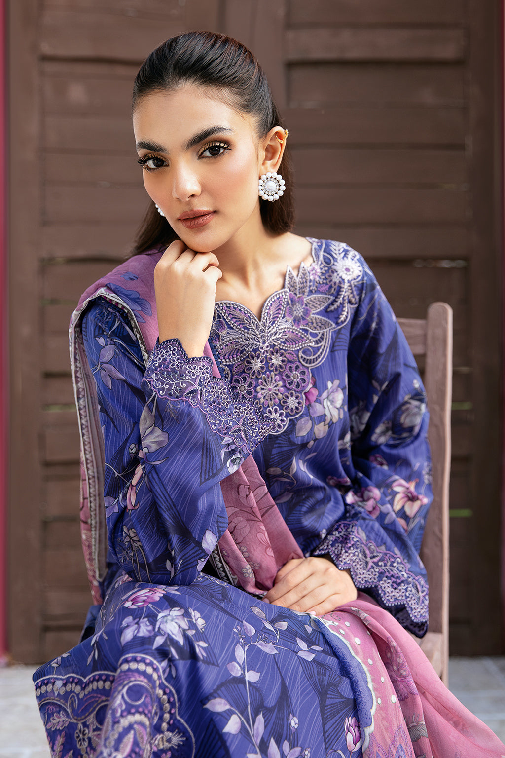 Ramsha | Rangrez Lawn Collection | N-509 -  Ramsha Luxury - Original Designer Dress - House of Maryam