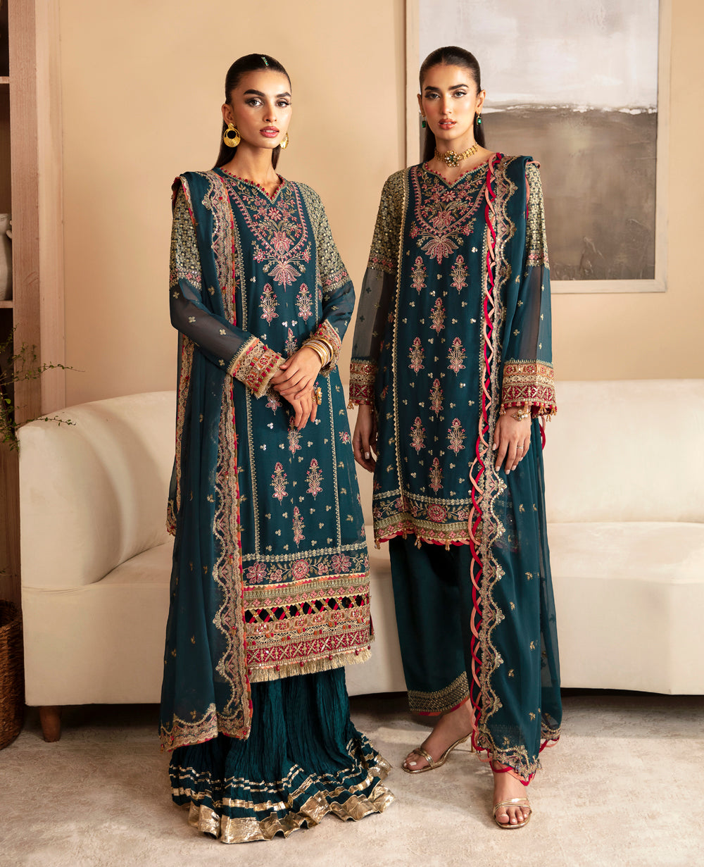 Xenia Formals | Raahi Luxury Formals | NEHMAT by Designer Xenia Formals - House of Maryam - Pakistani Designer Ethnic Wear in {{ shop.shopifyCountryName }}