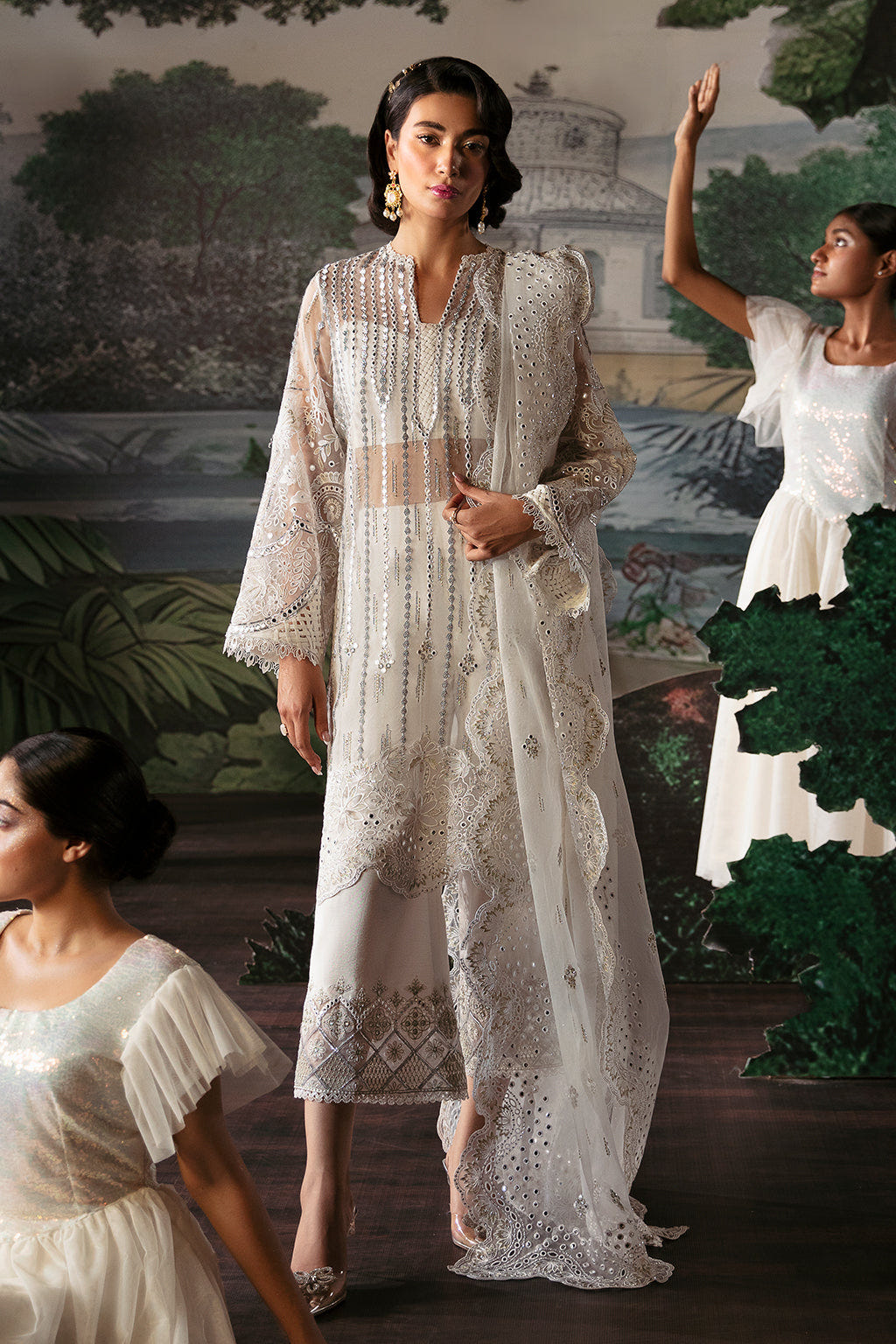 Afrozeh | La Fuchsia Festive 24 | Laira -  Afrozeh Formal - Original Designer Dress - House of Maryam