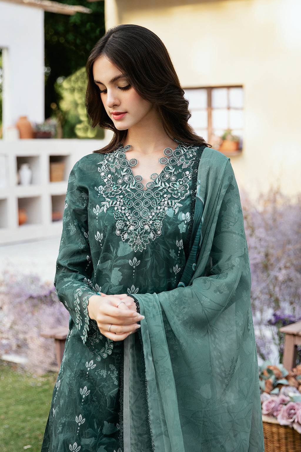 Ramsha | Rangrez Lawn Collection | N-505