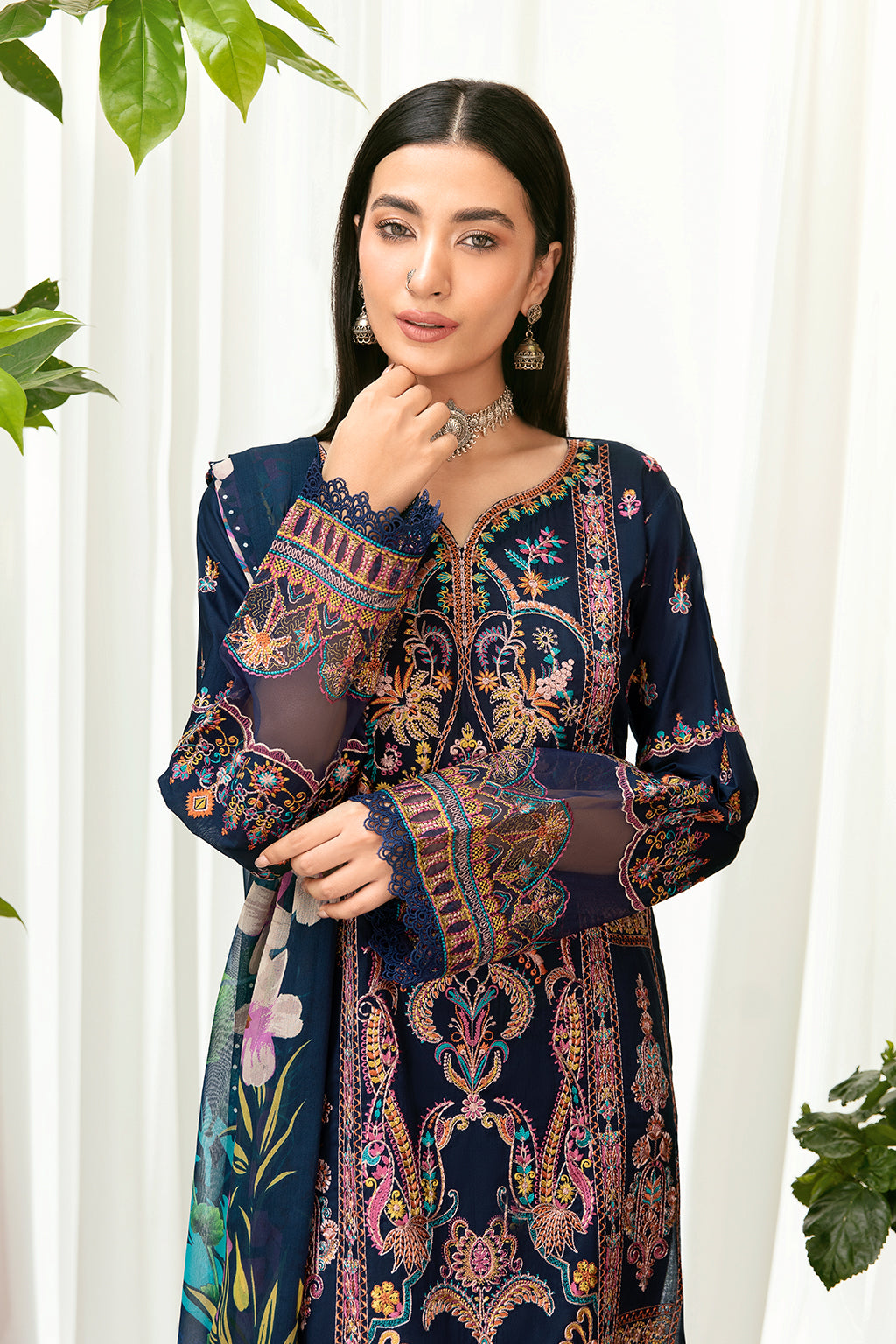 Ramsha | Mashaal Luxury Lawn | L-802 -  Ramsha Luxury -  House of Maryam