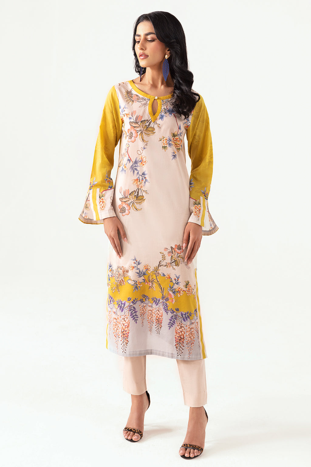 Ramsha | Pinted Lawn | RP-111 by Ramsha - House of Maryam