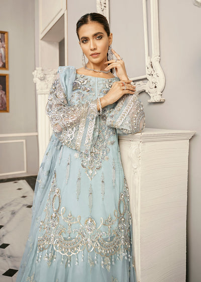 Akbar Aslam Phlox net formal shirt and lehenga, photo 4