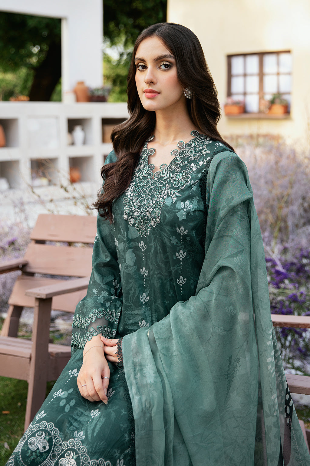 Ramsha | Rangrez Lawn Collection | N-505