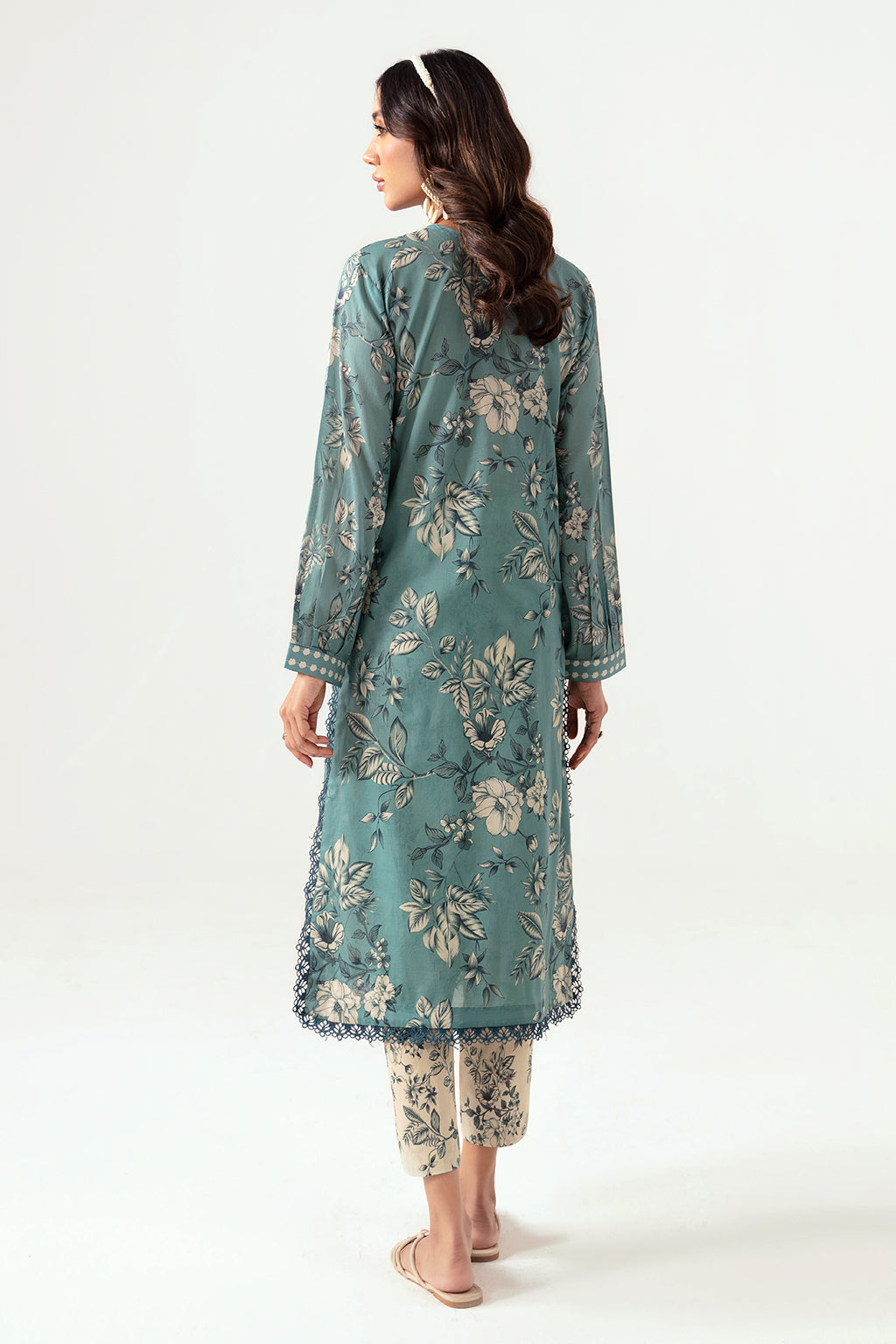 Ramsha | Pinted Lawn | RP-104 by Ramsha - House of Maryam