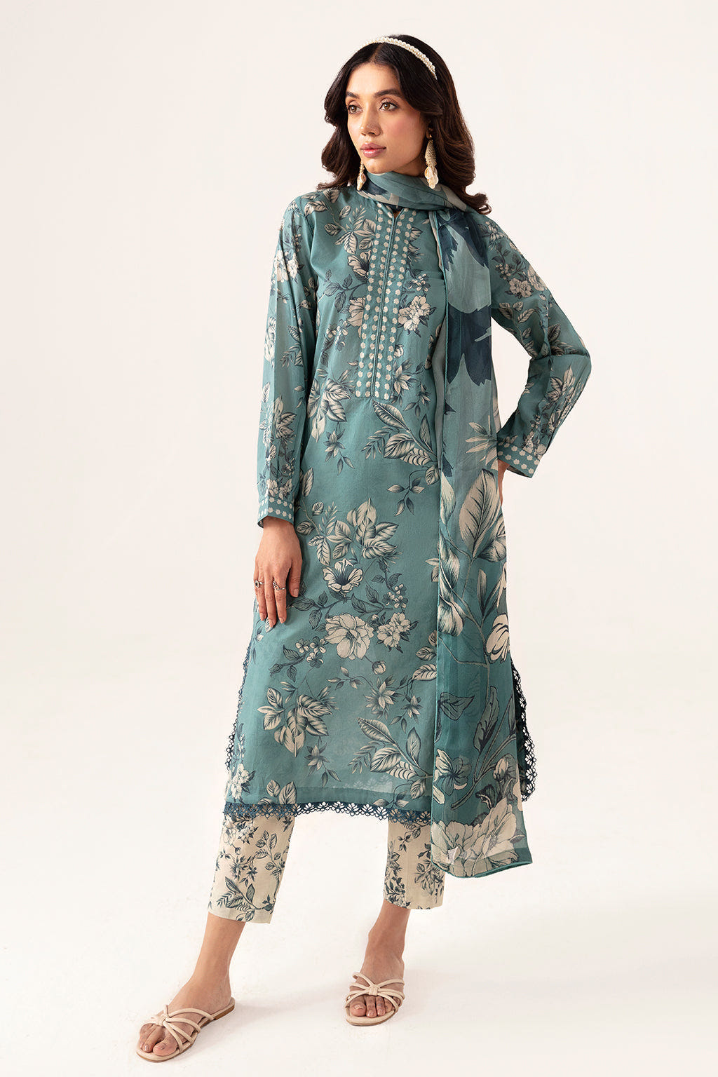 Ramsha | Pinted Lawn | RP-104 -  Ramsha Casuals - Original Designer Dress - House of Maryam