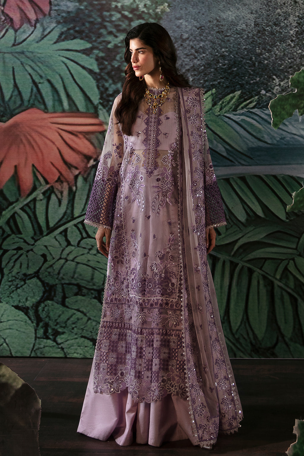 Afrozeh | La Fuchsia Festive 24 | Helen -  Afrozeh Formal - Original Designer Dress - House of Maryam