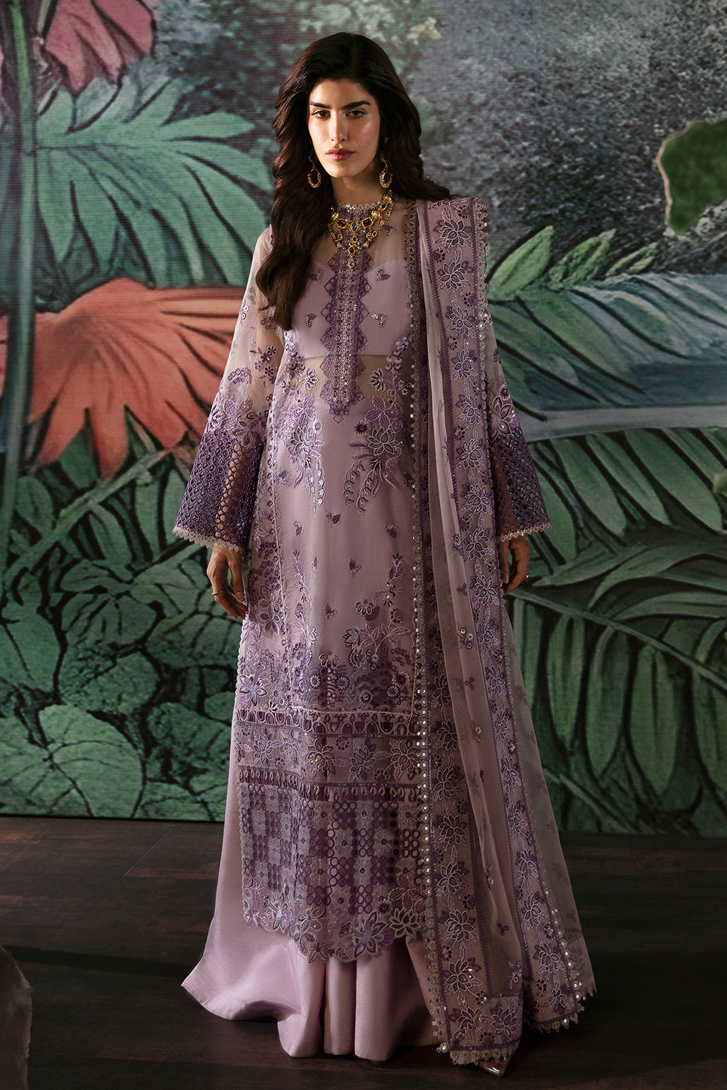 Afrozeh | La Fuchsia Festive 24 | Helen -  Afrozeh Formal - Original Designer Dress - House of Maryam