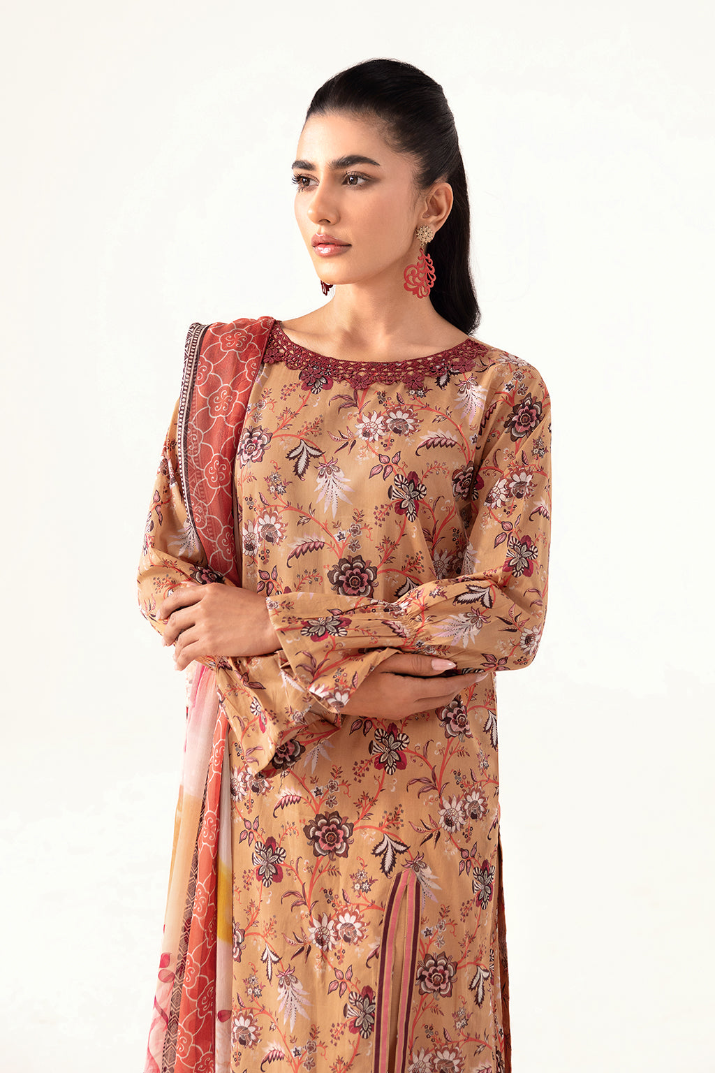 Ramsha | Pinted Lawn | RP-112 by Ramsha - House of Maryam