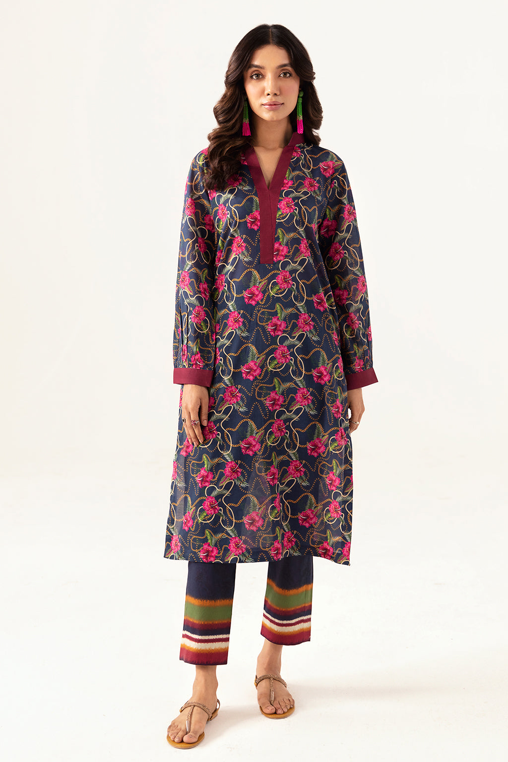 Ramsha | Pinted Lawn | RP-101