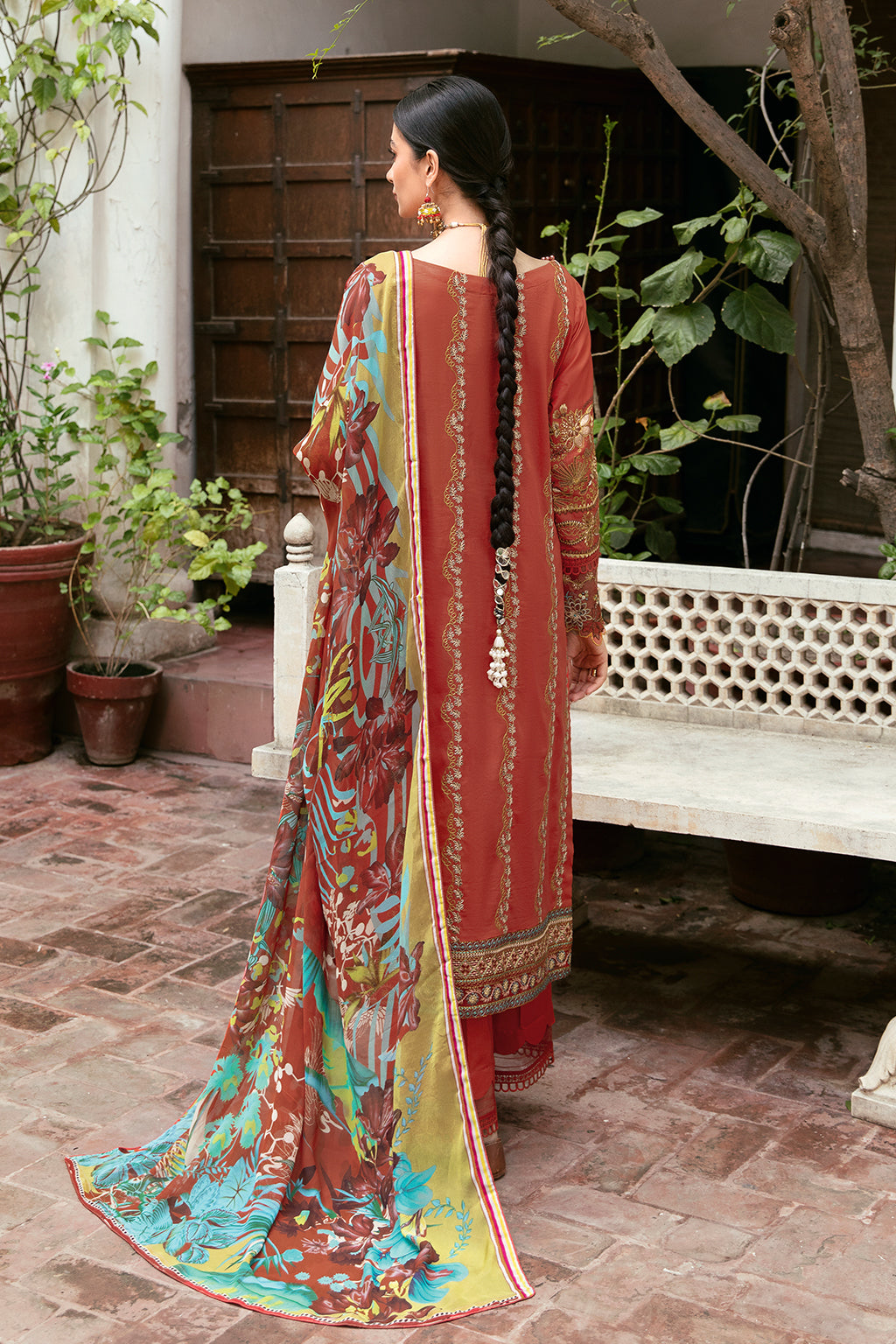 Ramsha | Mashaal Luxury Lawn | L-810 -  Ramsha Luxury - Original Designer Dress - House of Maryam