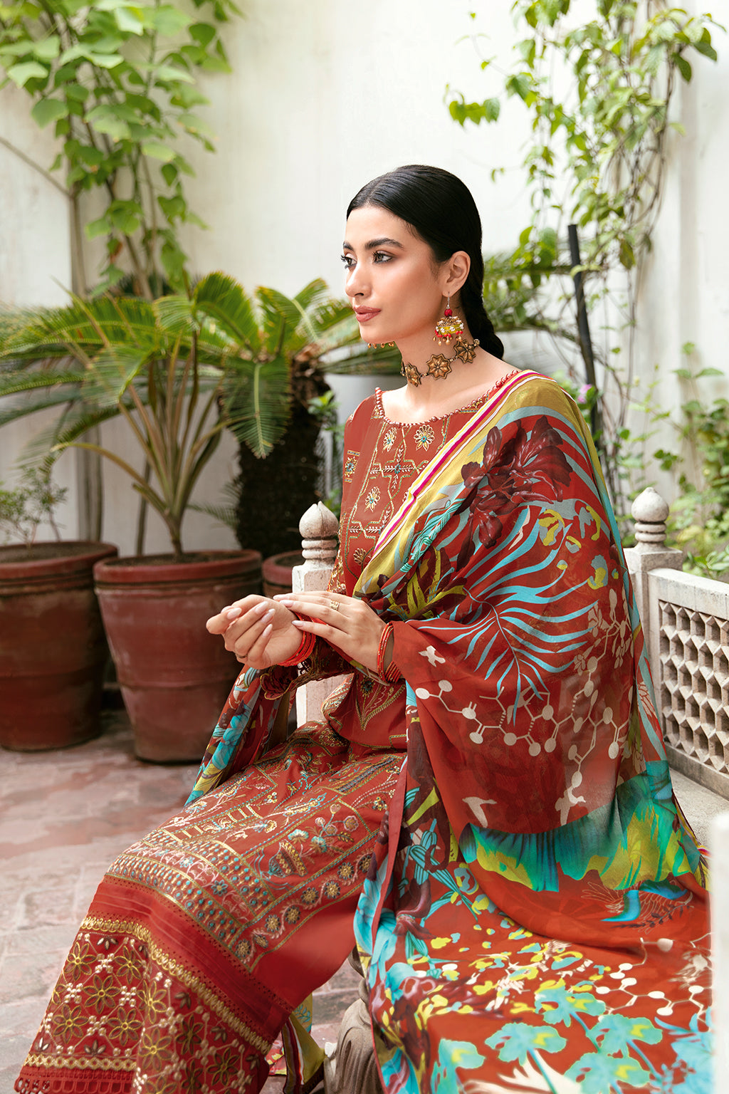 Ramsha | Luxury Lawn 24 | L-810 by Designer Ramsha - House of Maryam - Pakistani Designer Ethnic Wear in {{ shop.shopifyCountryName }}