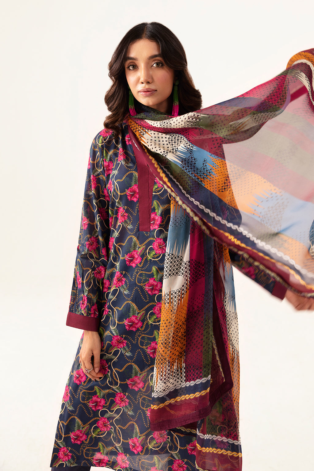 Ramsha | Pinted Lawn | RP-101