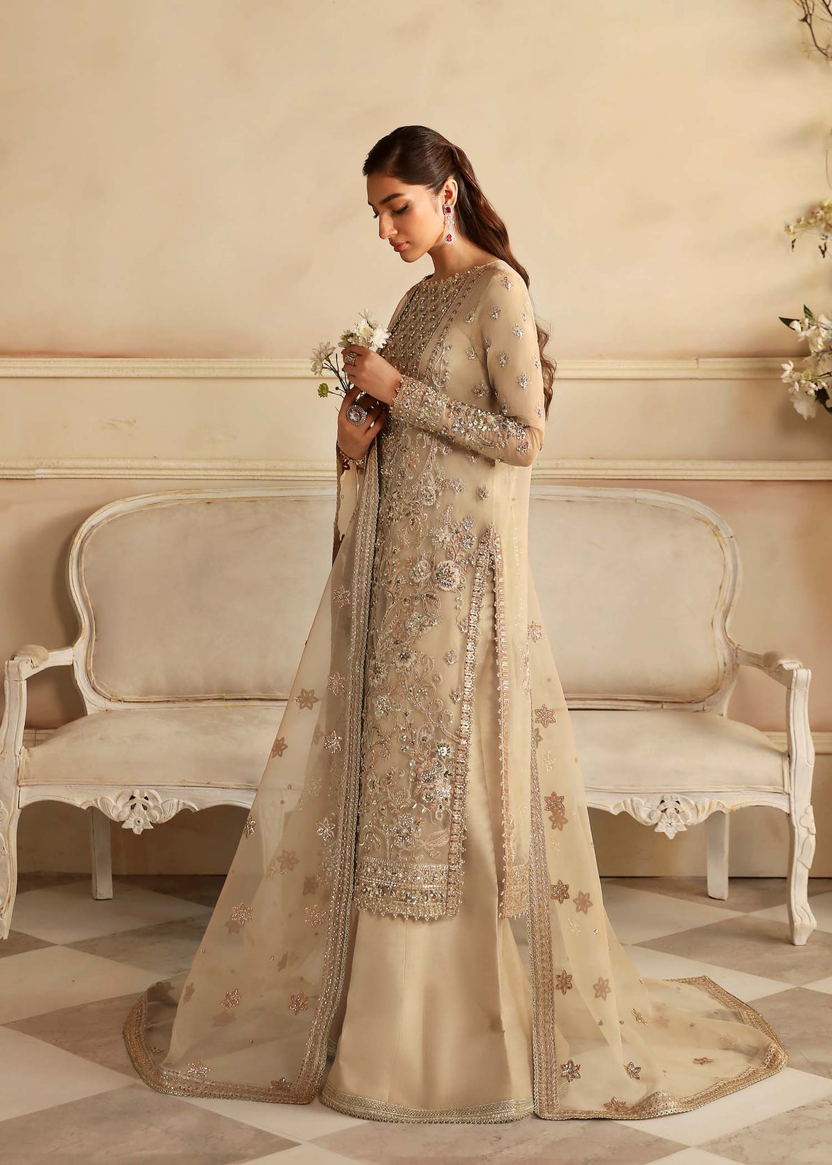 Akbar Aslam Nacar organza formal suit, photo 4
