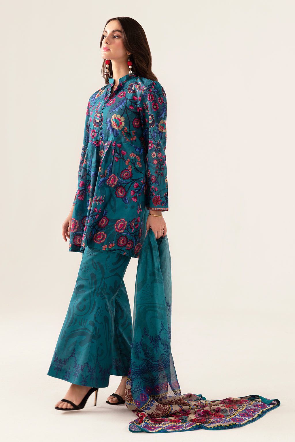 Ramsha | Pinted Lawn | RP-108 by Ramsha - House of Maryam