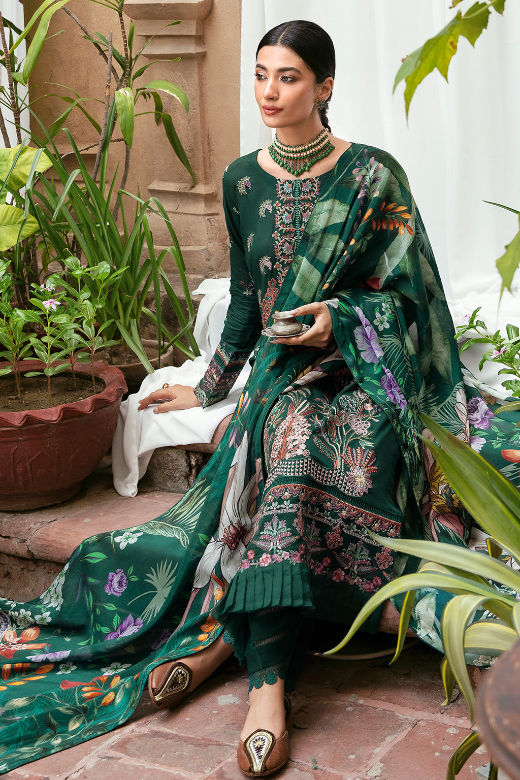 Ramsha | Luxury Lawn 24 | L-801 -  Ramsha Casuals - Original Designer Dress - House of Maryam