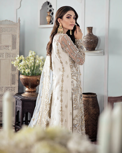 Gulaal | Wedding Formals | Mehr Embroidered Net 3-Piece Suit WS-19 -  Gulaal Bridal - Original Designer Dress - House of Maryam