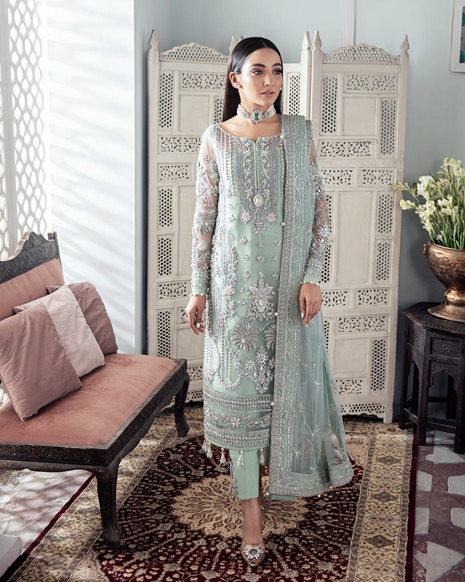 Gulaal | Wedding Formals | Zeba Embroidered Net 3-Piece Suit WS-21 -  Gulaal Bridal - Original Designer Dress - House of Maryam