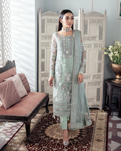 Gulaal | Wedding Formals | Zeba Embroidered Net 3-Piece Suit WS-21 -  Gulaal Bridal - Original Designer Dress - House of Maryam