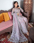 Gulaal | Wedding Formals | NAAZ EMBROIDERED NET 3-PIECE SUIT WS-09 -  Gulaal Bridal -  House of Maryam