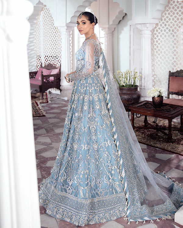 Gulaal | Wedding Formals | Mehnaaz Embroidered Net 3-Piece Suit WS-13 -  Gulaal Bridal - Original Designer Dress - House of Maryam