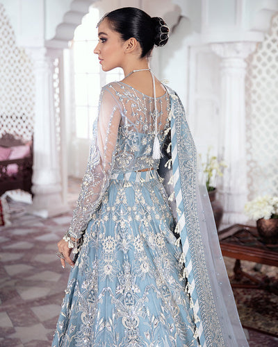 Gulaal | Wedding Formals | Mehnaaz Embroidered Net 3-Piece Suit WS-13 -  Gulaal Bridal - Original Designer Dress - House of Maryam