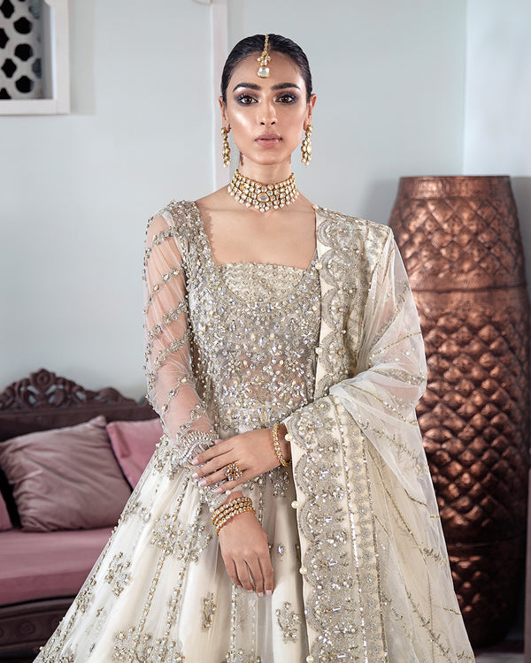 Gulaal | Wedding Formals | MEERAL EMBROIDERED NET 3-PIECE SUIT WS-22 -  Gulaal Bridal - Original Designer Dress - House of Maryam