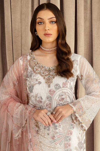 Ramsha | Minhal Organza Collection | M-707 -  Ramsha Formal - Original Designer Dress - House of Maryam