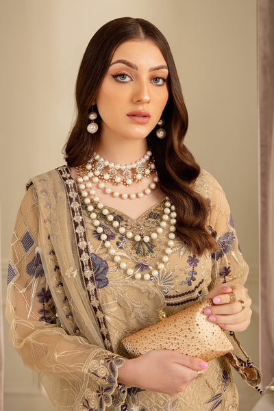 Ramsha | Minhal Organza Collection | M-702 -  Ramsha Formal - Original Designer Dress - House of Maryam