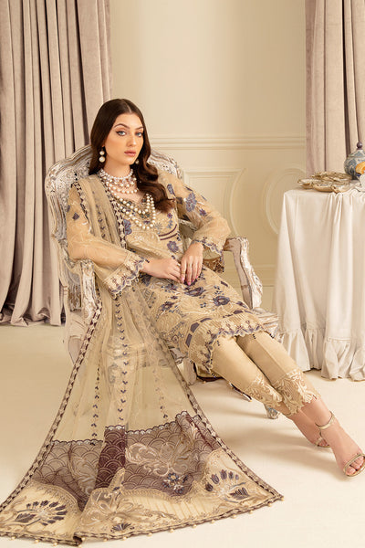 Ramsha | Minhal Organza Collection | M-702 -  Ramsha Formal - Original Designer Dress - House of Maryam