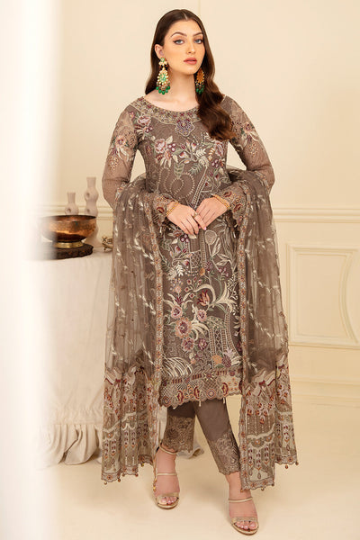 Ramsha | Minhal Organza Collection | M-710 -  Ramsha Formal - Original Designer Dress - House of Maryam