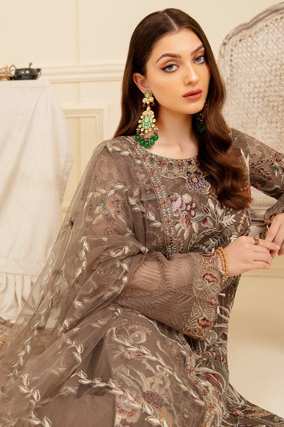 Ramsha | Minhal Organza Collection | M-710 -  Ramsha Formal - Original Designer Dress - House of Maryam
