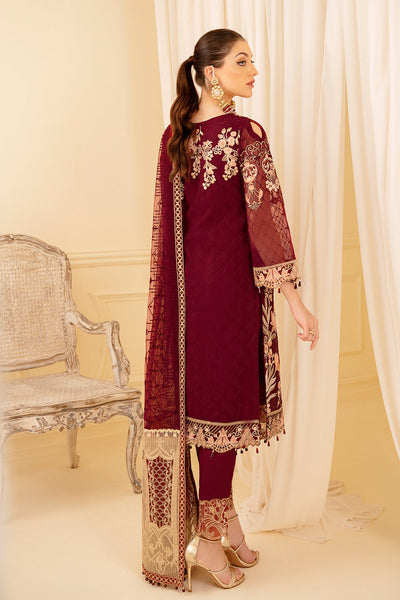 Ramsha | Minhal Organza Collection | M-706 -  Ramsha Formal - Original Designer Dress - House of Maryam