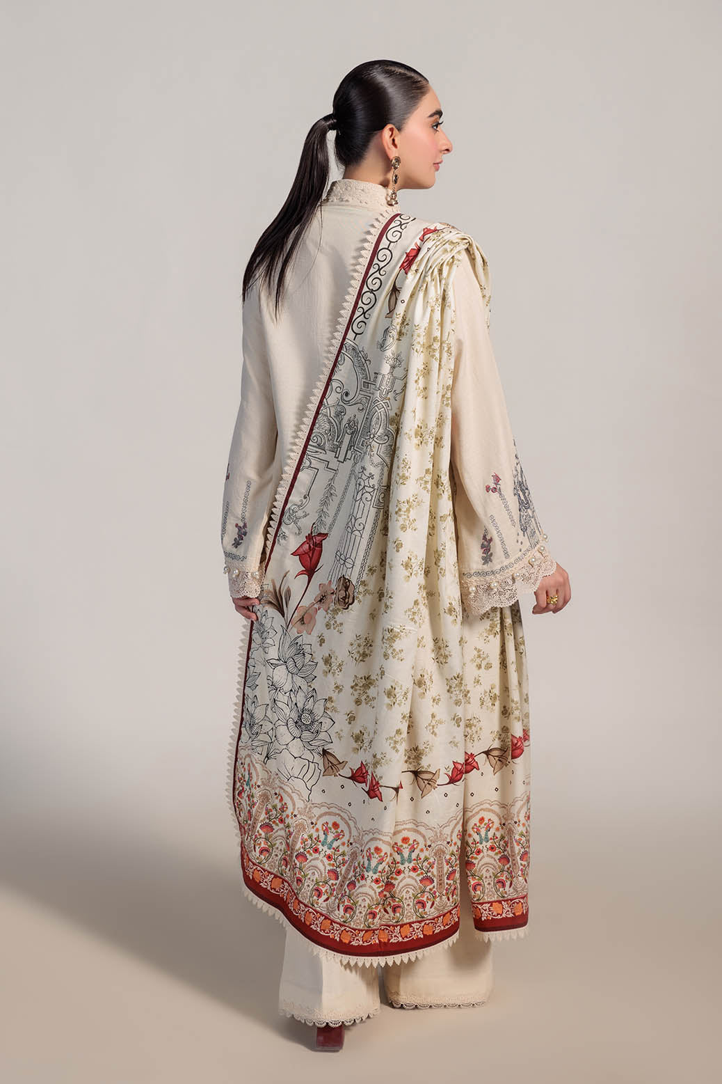 Bonanza Satrangi | Dazzle 3 Pc (1W24E3P001) -  Bonanza Satrangi Unstitched - Original Designer Dress - House of Maryam